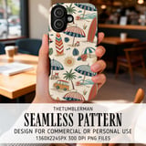 Retro Beach Day Digital Size Bundle Png thumbnail 6