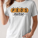 Peds Nurse Halloween Tee thumbnail 10