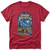 Gogh Stargazing ~ Comfort Colors Premium Tee thumbnail 2