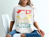 Pickleball Comfort Colors Shirt, Eat Sleep Pickleball Repeat Design, Retro Court Aesthetic Vintage Graphic Tee thumbnail 2