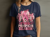 Pink Pumpkin Season Faux Patchwork Tee thumbnail 14