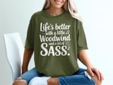 Woodwind & Sass Clarinet Life Graphic Tee thumbnail 2