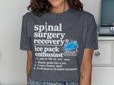 Spinal Surgery Ice Pack Enthusiast Tee thumbnail 5