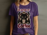 Me Before My Coffee Cat Tee or Sweatshirt thumbnail 10