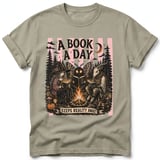 A Book A Day Keeps Reality Away Tee thumbnail 11