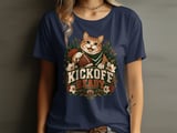 Kickoff Ready Football Cat Tee or Sweatshirt thumbnail 7
