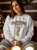 Scoliosis Fusion T-Shirt: Happy Spine Surgery Recovery, Straightened Out Cartoon Vertebrae Tee thumbnail 15