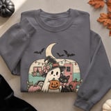 Spooky Camper Ghost Sweatshirt thumbnail 5