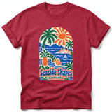 Seaside Shapes ~ Comfort Colors Premium Tee thumbnail 2