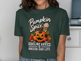 Pumpkin Spice Soccer Dad Life Tee thumbnail 3