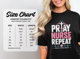 Pray Nurse Repeat Tee thumbnail 2