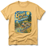 Gogh Roller Skate ~ Comfort Colors Premium Tee thumbnail 7