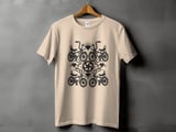 Bikes & Diamonds On Repeat | Lowrider Bike Shirt thumbnail 10