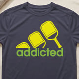 Pickleball Sport-Tek Performance Tee, addicted, Moisture-Wicking Athletic Court Apparel thumbnail 9