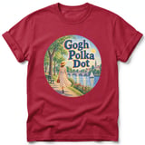 Gogh Polka Dot ~ Comfort Colors Premium Tee thumbnail 2