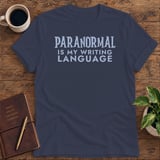 Paranormal Is My Writing Language Softstyle Tee thumbnail 7