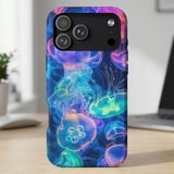 Bioluminescent Jellyfish MagSafe® Phone Case thumbnail 3