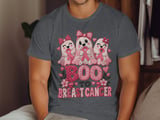 Boo to Breast Cancer Faux Patchwork Tee thumbnail 9
