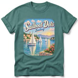 Sailboat Dots ~ Comfort Colors Premium Tee thumbnail 8