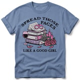 Spread Those Pages Like A Good Girl Tee thumbnail 32