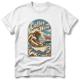Coffee Wave ~ Comfort Colors Premium Tee thumbnail 9