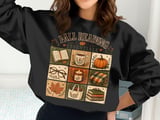 Fall Reading Essentials Art Print, Cozy Autumn Bookish Decor, Book Lover Gift, Vintage Cottagecore Fall Aesthetic, Cute Bookworm Wall Art thumbnail 12