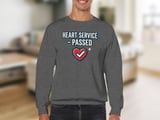 Heart Service Passed T-Shirt: Successful Operation Milestone, Cardiac Recovery Apparel thumbnail 13