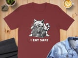 I Eat Safe Absurd brain rot Cat Tee thumbnail 5