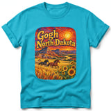 Gogh North Dakota ~ Comfort Colors Premium Tee thumbnail 5