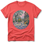 Gogh Jazz ~ Comfort Colors Premium Tee thumbnail 4