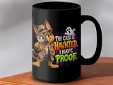 The Case Is Haunted German Shepherd Mug thumbnail 14
