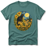 Gogh Black Cat ~ Comfort Colors Premium Tee thumbnail 8
