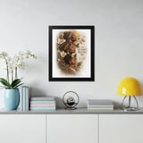 Generational Black Art Poster, The Women Before Me Framed Poster, African American Heritage Wall Art, Black Mother Daughter Gift Decor thumbnail 4