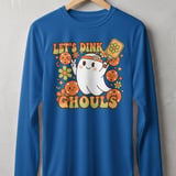 Pickleball Sport-Tek Long Sleeve Tee, Let's Dink Ghouls, Sun Shield Shirt thumbnail 6