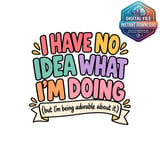 No Idea What I'm Doing Mug PNG thumbnail 2