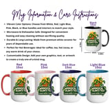 Whimsical Plant Digital Mug Wrap thumbnail 3