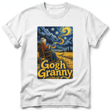 Gogh Granny ~ Comfort Colors Premium Tee thumbnail 9