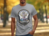 United States Coast Guard Sailor T-Shirt, Semper Paratus Military Veteran Gift, Patriotic USCG Emblem Apparel Tee thumbnail 2