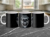 Horror Demon Mug Wrap, Scary Face Sublimation Design, Spooky Ghost Mug PNG, 11oz 15oz Evil Monster Digital File thumbnail 9