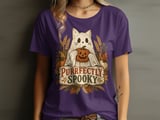Purrfectly Spooky Ghost Cat Tee or Sweatshirt thumbnail 8