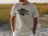 A-10 Thunderbolt II Warthog T-Shirt, Military Aircraft Tee, Pilot Gift, Veteran Air Force Plane Shirt for Him thumbnail 3