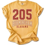 205 Birmingham Alabama Tee thumbnail 6