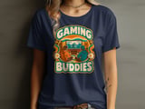Gaming Buddies Retro Tee or Sweatshirt thumbnail 1