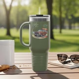 Grand Wagoneer Tumbler, Waggy Car Tumbler, Beach Tumbler, Cars Tumbler, Summer Tumbler, Automotive Tumbler, Gift for Him, Grand Wagoneer Art thumbnail 2