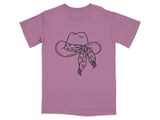 Whimsical Heart Scarf Hat T-Shirt thumbnail 4