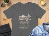 Coffee and Sailing Definition Print thumbnail 2