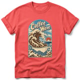 Coffee Wave ~ Comfort Colors Premium Tee thumbnail 3