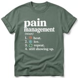 Pain Management Definition Tee thumbnail 9