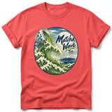Matcha Wave ~ Comfort Colors Premium Tee thumbnail 3