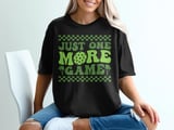 Pickleball Comfort Colors Shirt, Just One More Game, Vintage Graphic Tee for Pickleball Court Addicts thumbnail 1